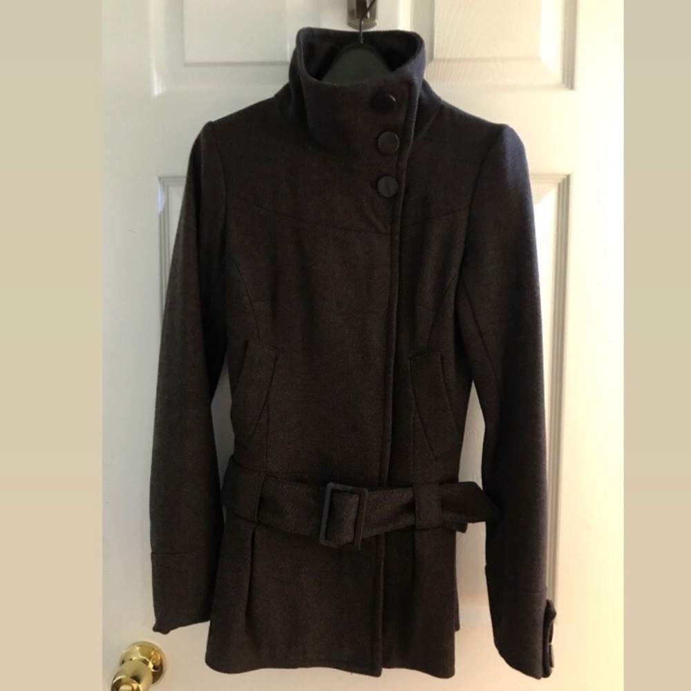 H&M Belted Peacoat